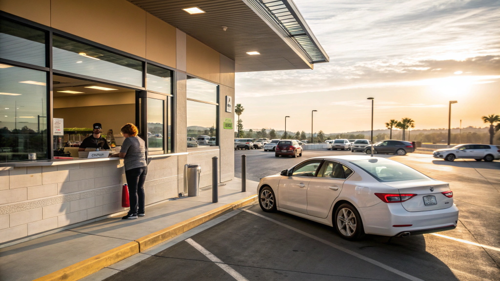 Возврат арендованной машины — BlackCar