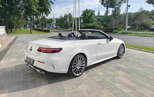взять в аренду Mercedes E450 AMG Cabrio