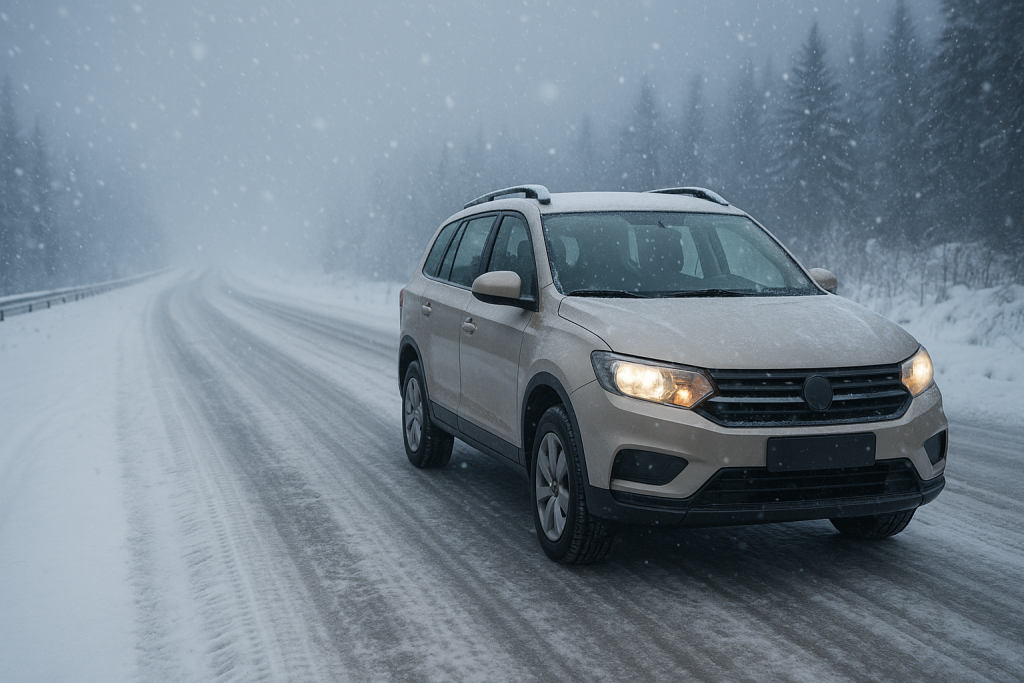 Безопасная зимняя дорога: особенности управления арендованной машиной в гололед и снегопад — BlackCar