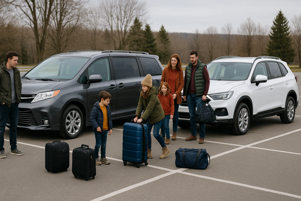 Минивэн или кроссовер: что выбрать для загородной поездки на 6 человек? — BlackCar